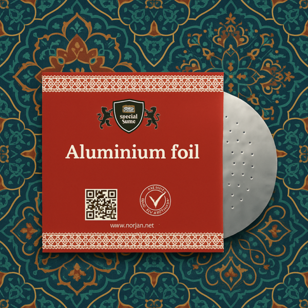 H2 | ALUMINIUM FOLIE MET GATEN | 100st